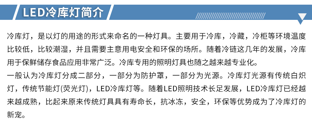 LED冷库灯